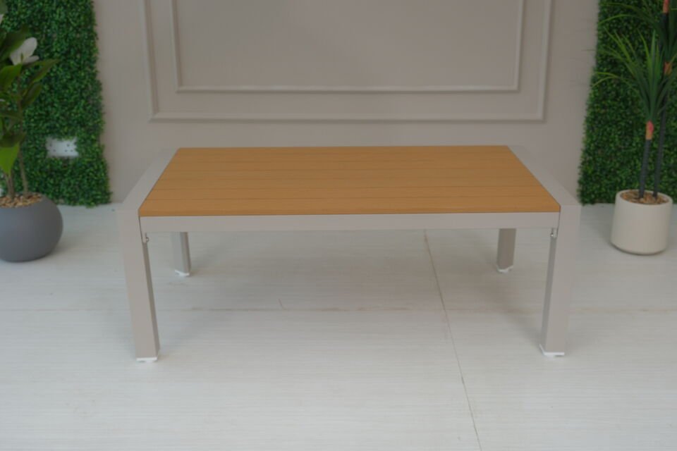 3+1+1+Sehpa - Bej - Bahçe Oturma Grubu 15cm