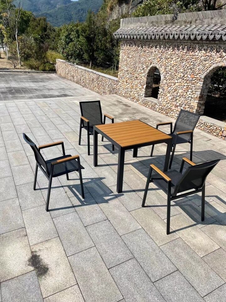 4 Sandalye 1 Masa - Bahce Masa Sandalye Takımı - A