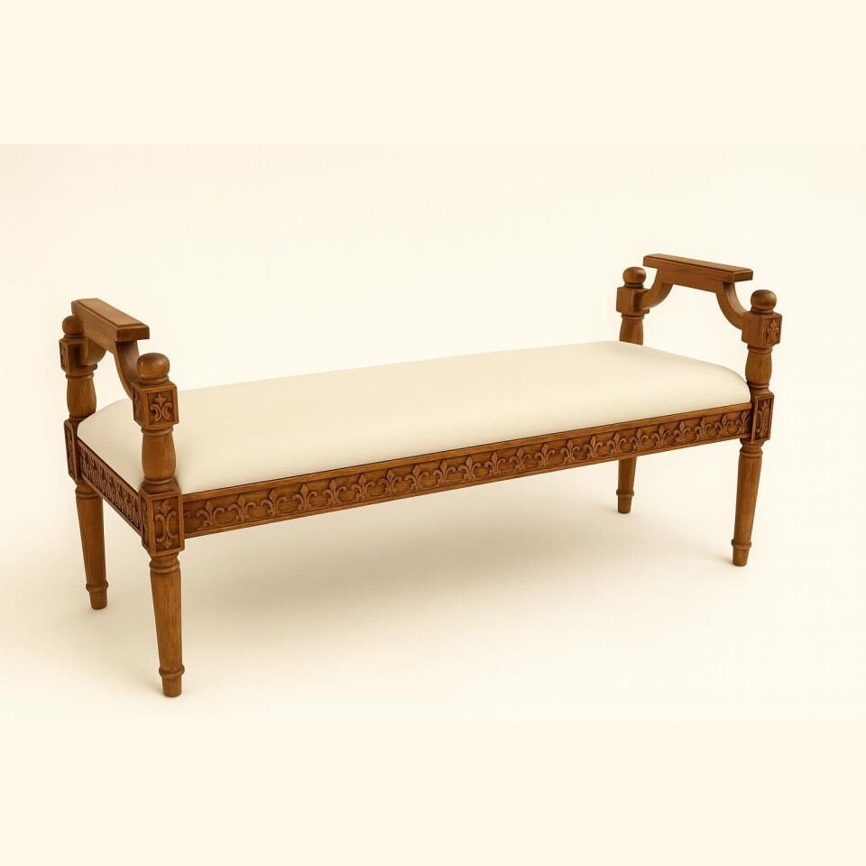 Wooden Long Bench