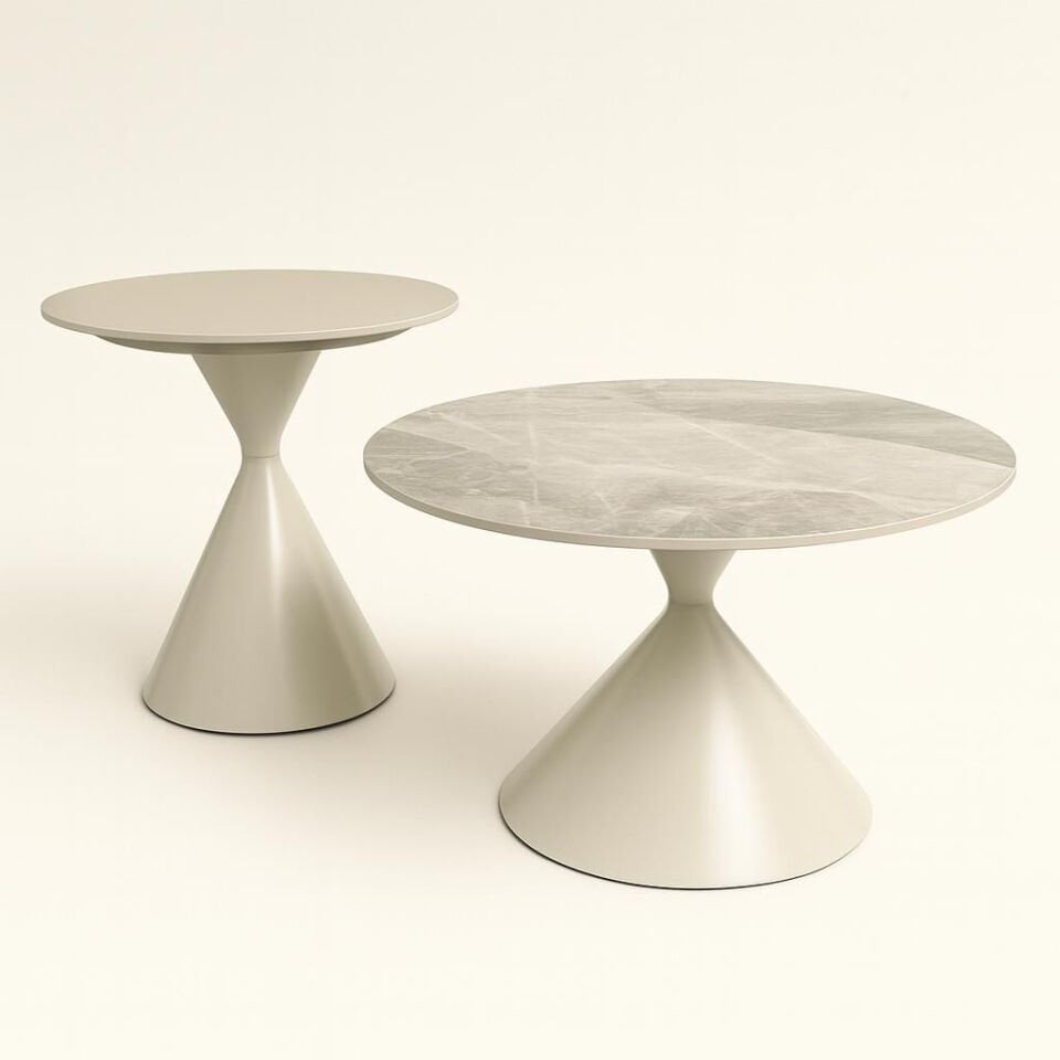 Mantar Zigon Sehpa 2li