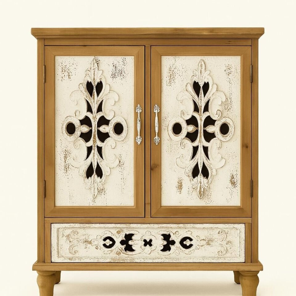 Büfe Tasarım Rustik 70x35x96cm