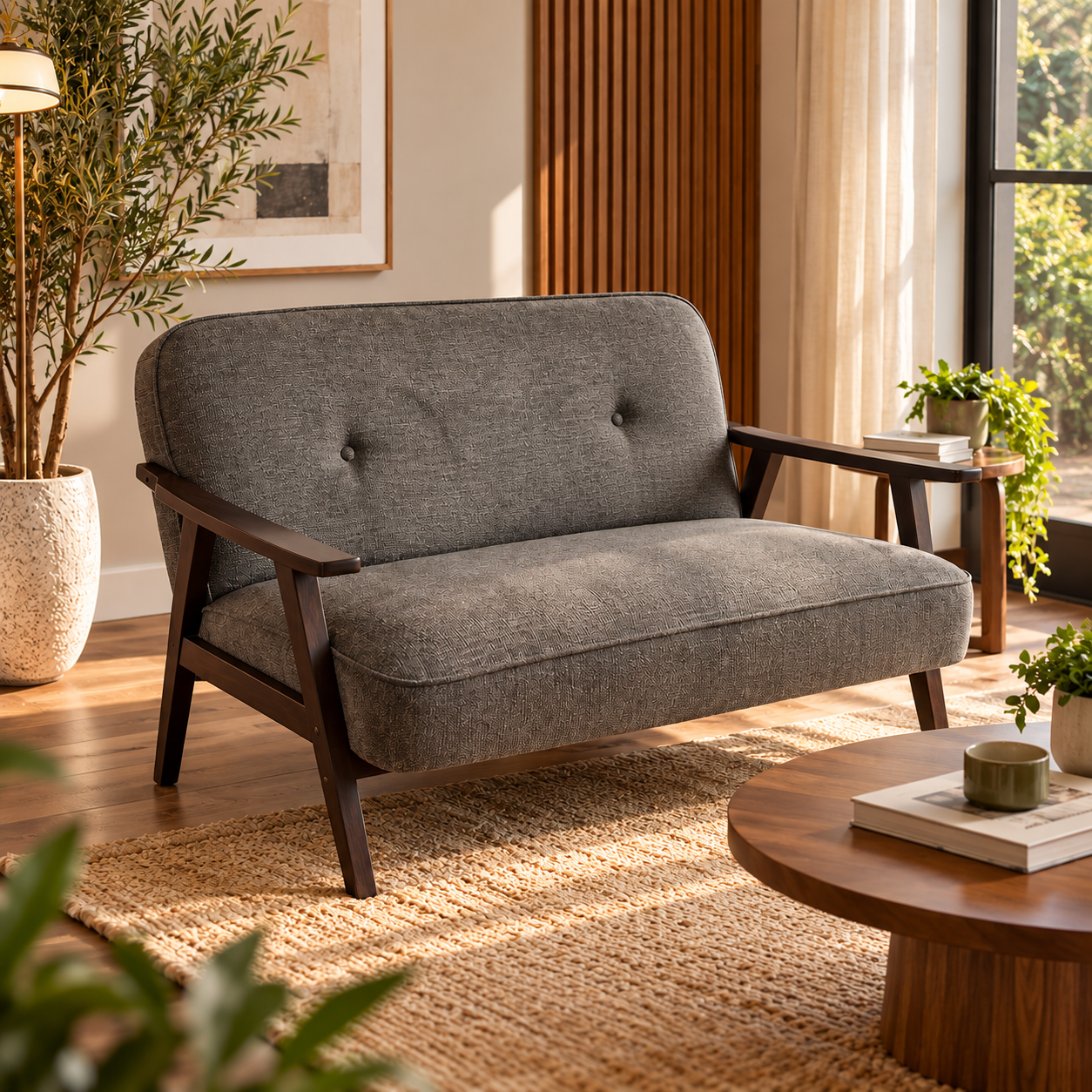 Armchair Skandic Gray