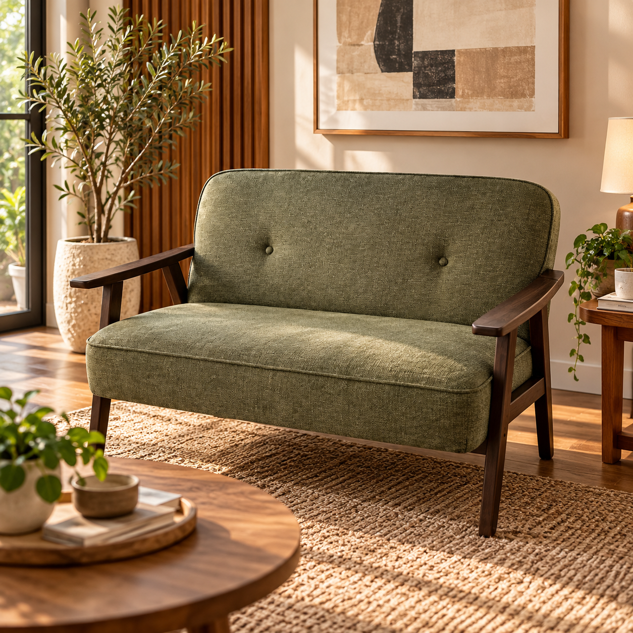 Armchair Skandic Green