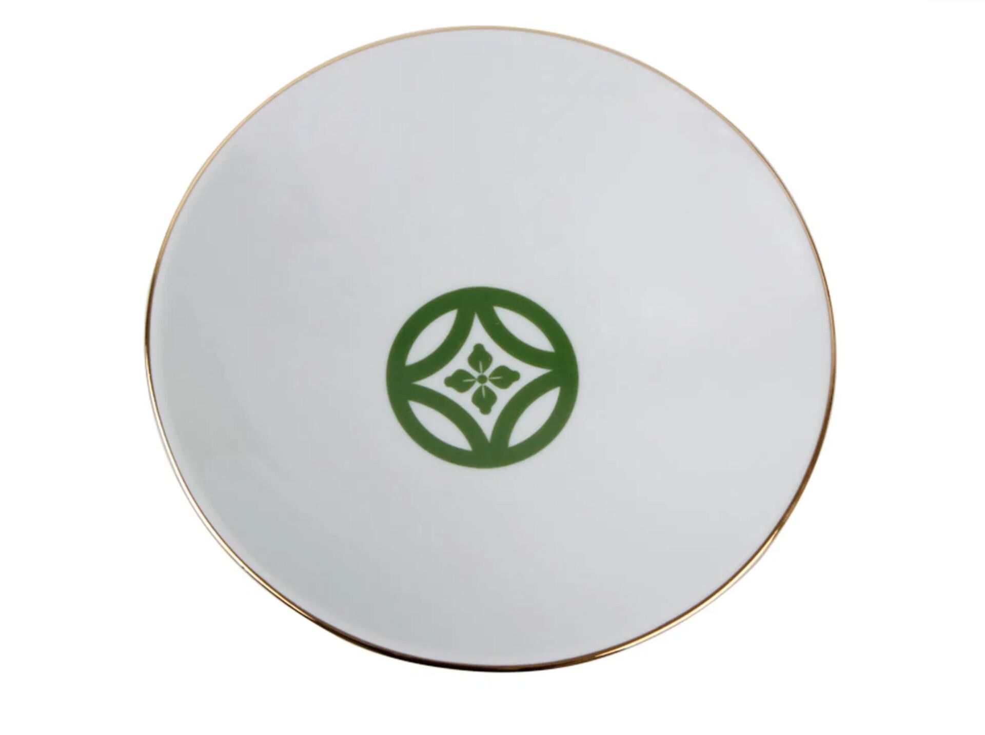 Porland Morocco Desen1 Yeşil Çukur Tabak 20cm