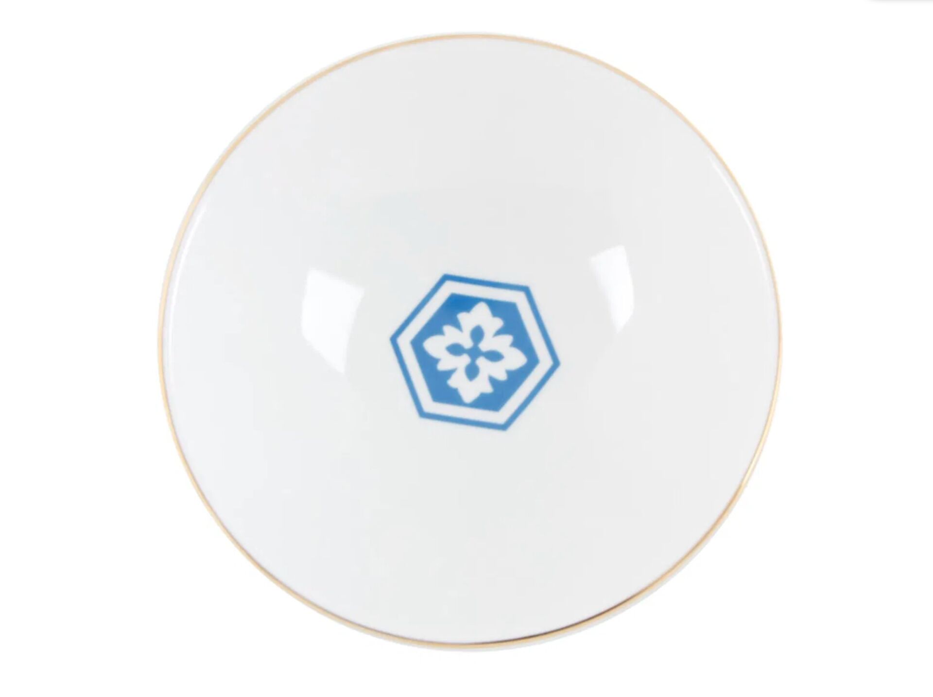 Porland Morocco Desen2 Mavi Çukur Tabak 20cm