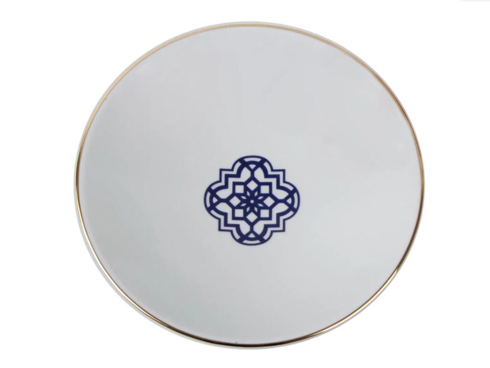 Porland Morocco Desen7 Mor Çukur Tabak 20cm