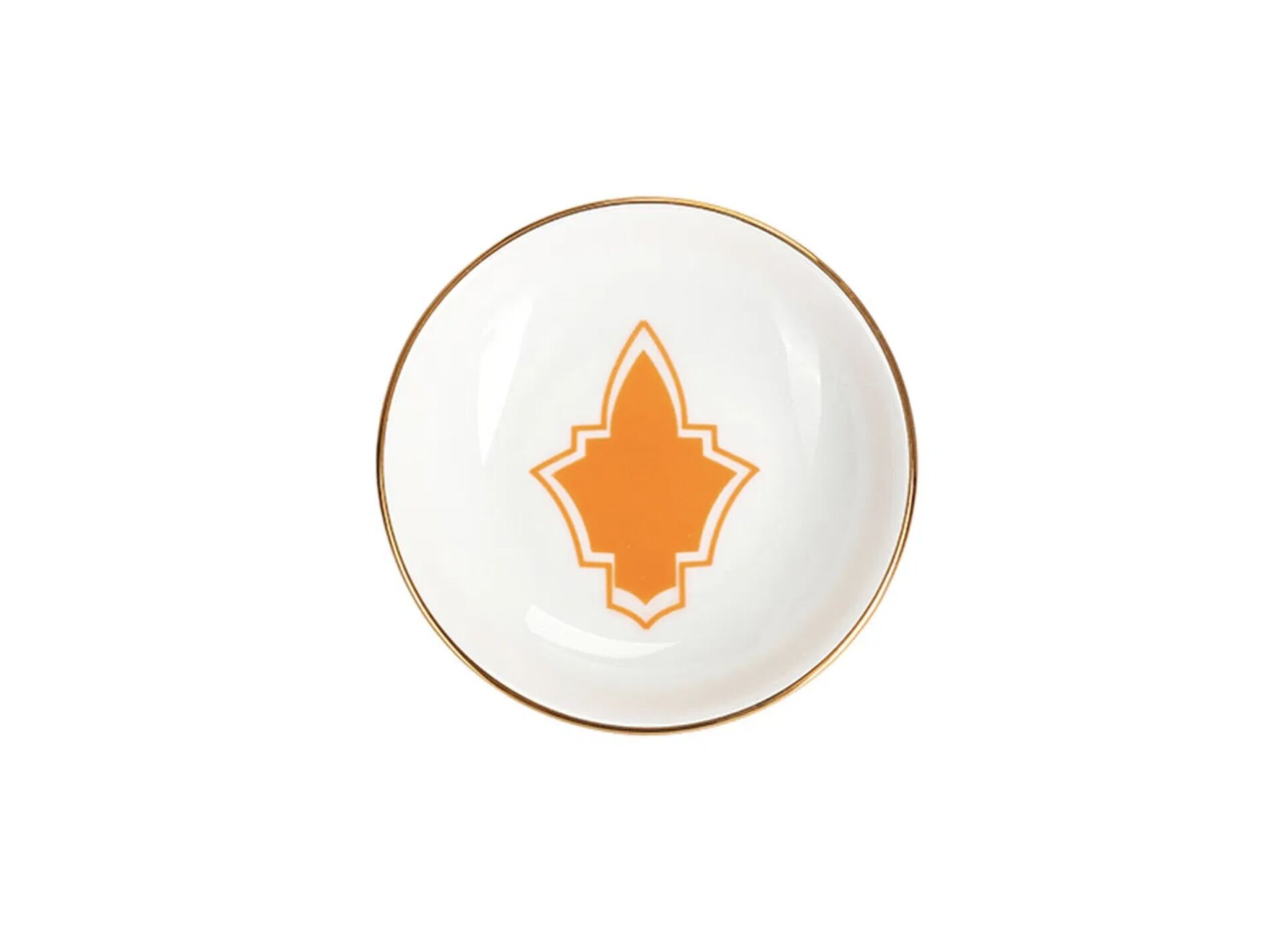 Porland Morocco Desen3 Turuncu Mini Kase 10cm