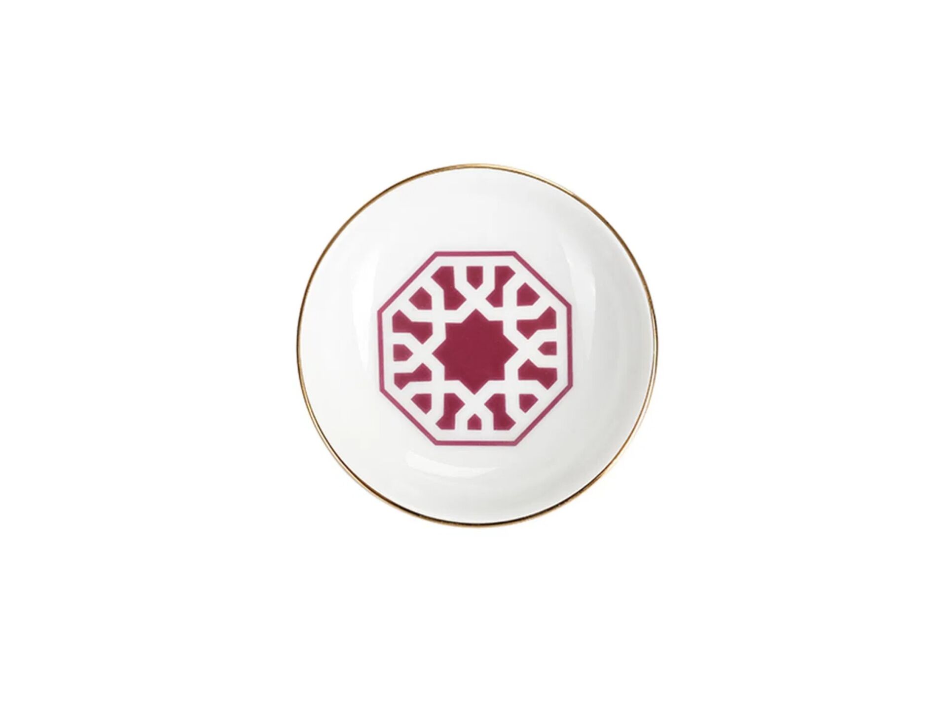 Porland Morocco Desen5 Fuşya Mini Kase 10cm