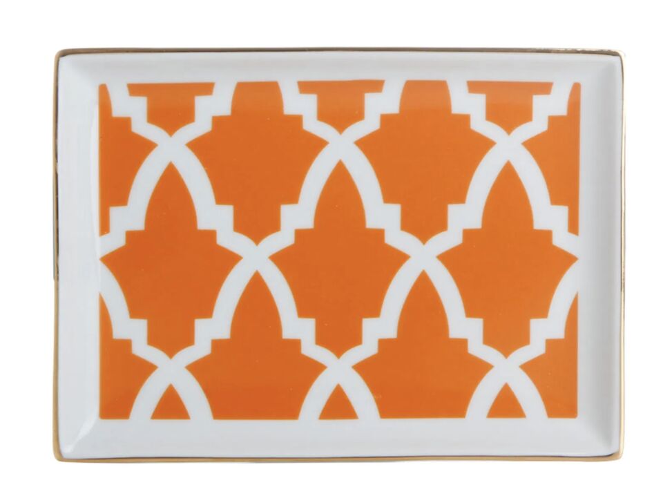 Porland Morocco Dese3 Turuncu Kahvaltı Tabağı 18cm