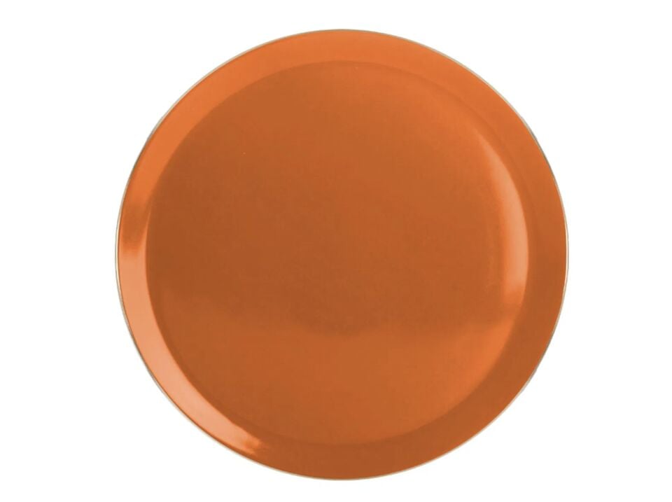 Porland Morocco Turuncu Düz Tabak 32cm