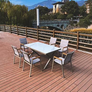 6'li Balkon Masası